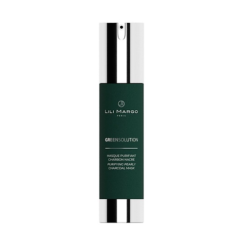 Маска для лица с углём очищающая Green Solution
