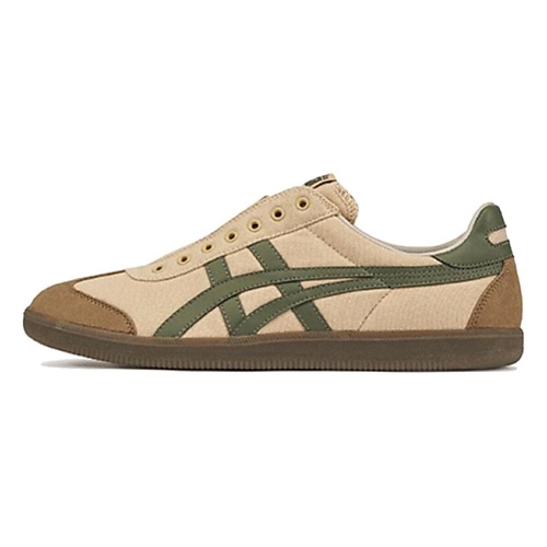 Кроссовки Tokuten Slip On 'Beige Brown Green'