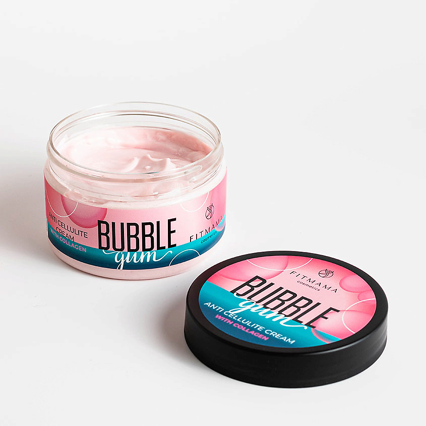 фото Крем антицеллюлитный bubble gum 250 мл fitmama cosmetics