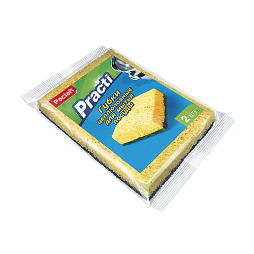 PACLAN Practi Губки для посуды, целлюлозные paclan пакеты для замораживания 20
