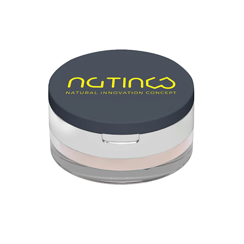 NATINCO Рассыпчатая минеральная пудра для лица Натуральные оттенки bronx colors пудра рассыпчатая матирующая fix