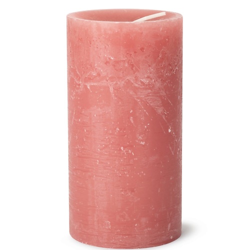 SPAAS Свеча-столбик Рустик пыльная роза 1 bolsius свеча рустик sunset розовый янтарь 415