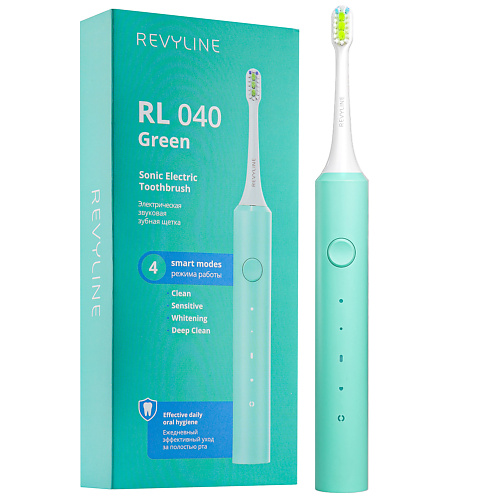 REVYLINE Электрическая звуковая щетка RL 040 revyline детская зубная щетка baby s3900