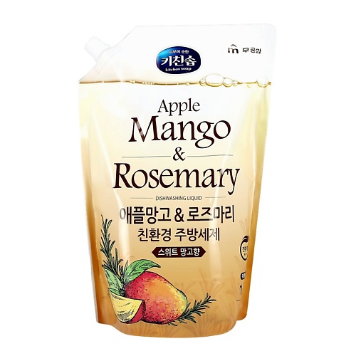 MUKUNGHWA Средство для мытья посуды Apple mango & rosemary 1200