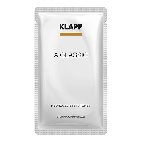 фото Klapp cosmetics патчи для век a classic hydrogel eye patches