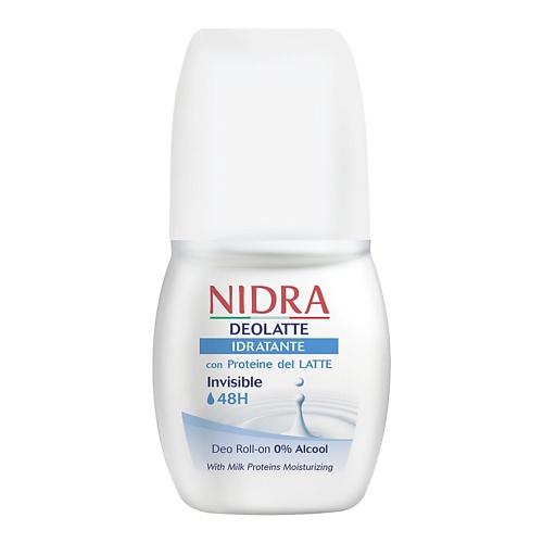 NIDRA Дезодорант роликовый увлажняющий с молочными протеинами 50.0 payot дезодорант роликовый для мужчин 24 heures