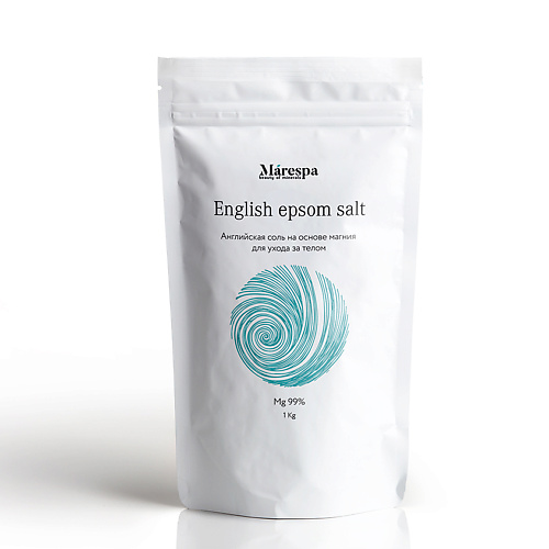MARESPA Английская соль для ванн с магнием EPSOM (Эпсом) 1000 yuliabech антицеллюлитный микс соли для ванны 1000