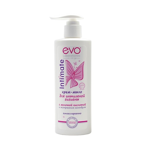 EVO LABORATOIRES Крем-мыло для интимной гигиены EVO Intimate 200 joanna мыло жидкое для интимной гигиены с пребиотиками 200