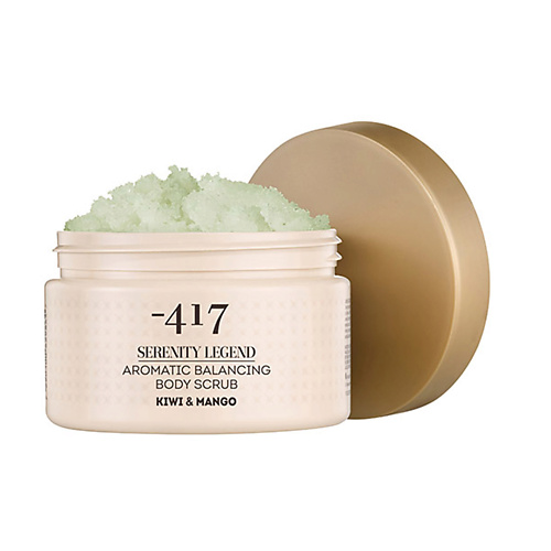 фото Minus 417 скраб для тела солевой балансирующий киви-манго aromatic balancing body scrub