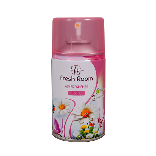 FRESH ROOM Освежитель воздуха (сменный баллон) Весна 250 fresh room освежитель воздуха сменный баллон белая роза 250