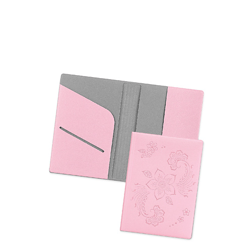 FLEXPOCKET Обложка на паспорт с дополнительными отделениями для документов обложка на паспорт спящая лиса с вишенками