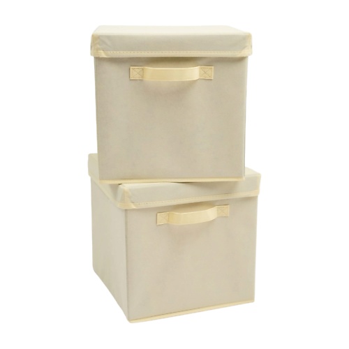 HOME ONE Набор складных коробок для хранения, крышка в комплекте bago home набор наполнитель и фибровые палочки для ароматического диффузора марула 200