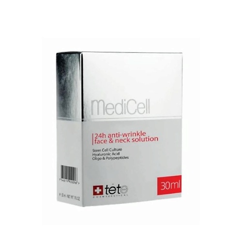 TETE COSMECEUTICAL Лосьон косметический MediCell 24h anti-wrinkle solution 30 tete cosmeceutical лосьон косметический medicell melanostop solution 30