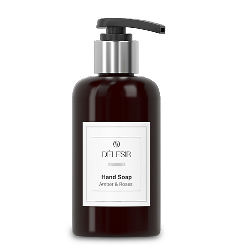 DÉLESIR Жидкое мыло Amber & Roses 300.0 jo malone london мыло red roses soap michael angove