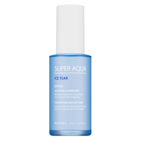 фото Missha освежающая эссенция для лица super aqua ice tear essence