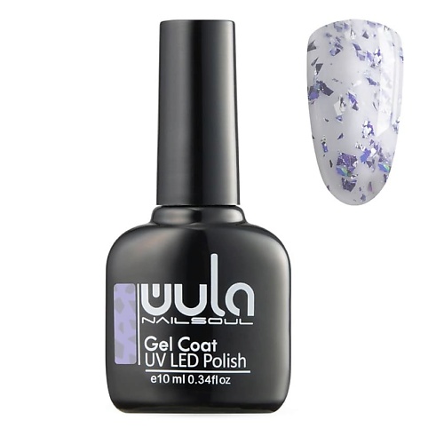 WULA NAILSOUL Гель лак Glitter Rain тон 620