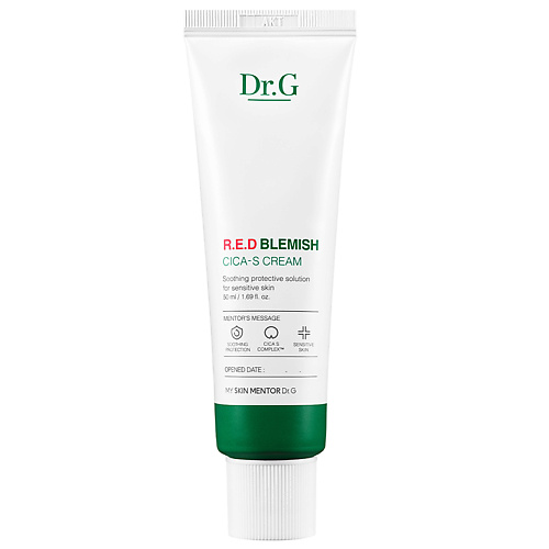 DR.G Крем успокаивающий защитный для чувствительной кожи R.E.D BLEMISH CICA-S CREAM 50 крем против акне blemish reducing cream purity cellular