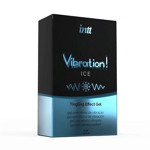INTT Увлажняющий гель для тела Vibration Gel с ароматом Лед 15 intt увлажняющий гель для тела vibration gel с ароматом кофе 15