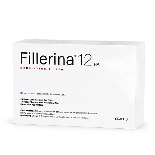 FILLERINA 12HA Densifying-Filler  набор с укрепляющим эффектом, уровень 3 60 fillerina 12ha крем для век с укрепляющим эффектом уровень 3 15