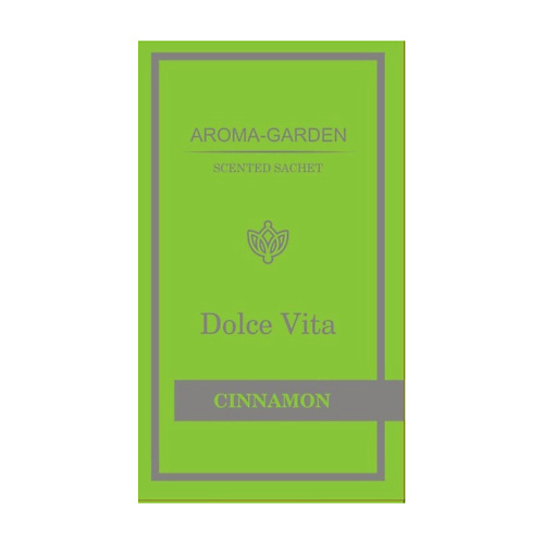 AROMA-GARDEN Ароматизатор-САШЕ Дольче Вита - Корица (Cinnamon) aroma garden ароматизатор саше свежесть роза