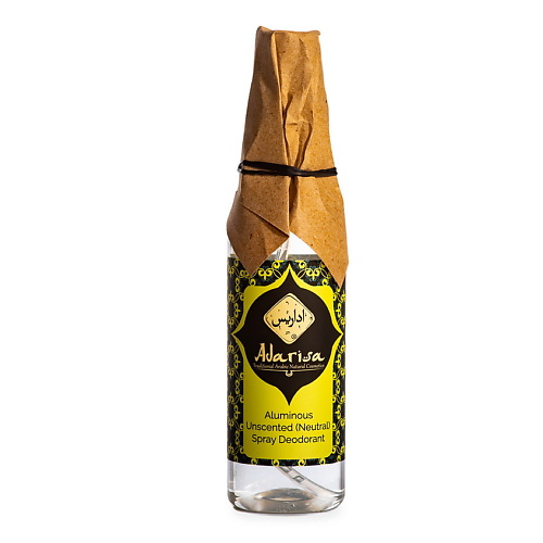 ADARISA Квасцовый дезодорант-спрей без запаха (нейтральный) 100 спаси барсука натуральный дезодорант квасцовый розы 100