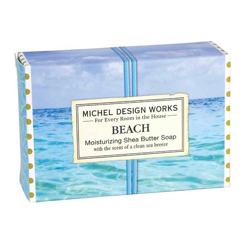 MICHEL DESIGN WORKS Мыло в подарочной коробке Пляж 127 michel design works мыло в подарочной коробке пион 127