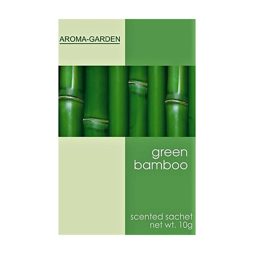 AROMA-GARDEN Ароматизатор-САШЕ Зеленый бамбук накидка массажер torso 102×50 см бамбук массажная вставка