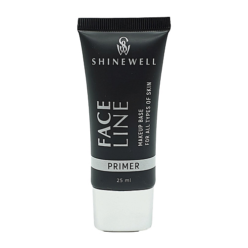 SHINEWELL Праймер для лица, гелевая основа под макияж, прозрачный 25.0 shinewell дорожная косметичка органайзер