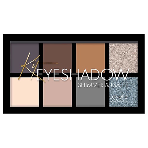 Палетка LAVELLE COLLECTION Тени для век «SHIMMER&MATTE» lavelle collection тени для век beauty stories