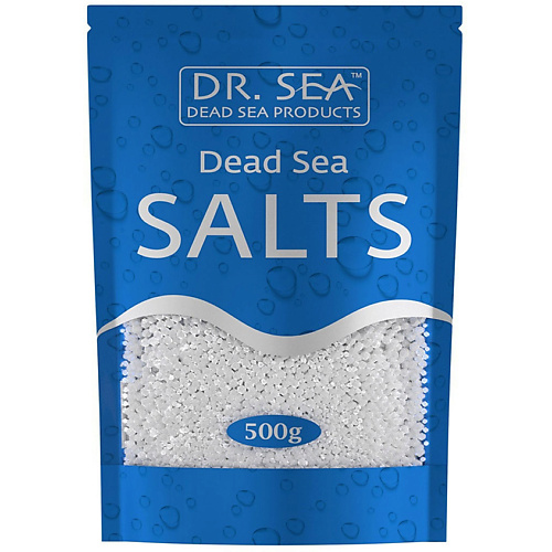 DR. SEA Соль Мертвого моря, натуральная, чистая 500 dr mud соль для ванн мертвого моря 1200