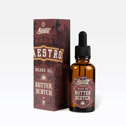 GREAT MAESTRO BARBERS COMPANY Масло для ухода за бородой Butter Scotch 30 great maestro barbers company бальзам для бороды butter scotch 30