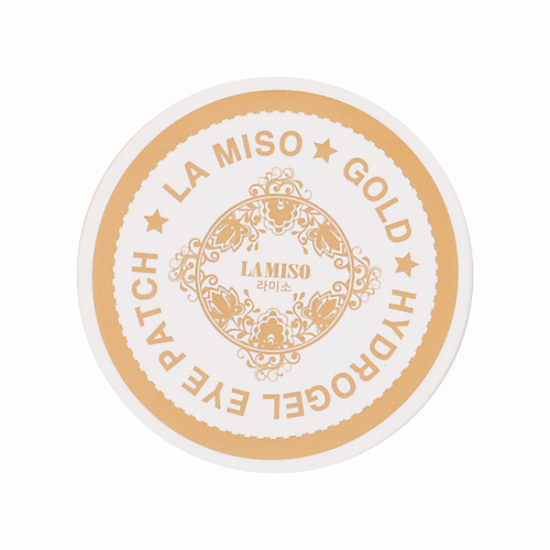 LA MISO Патчи с частицами золота для кожи вокруг глаз 60.0 шнурок из красного золота лески 35 см dialvi jewelry 4rl001l631