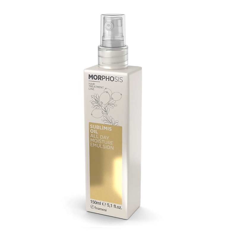 фото Framesi увлажняющая эмульсия для волос sublimis oil all day moisture emulsion