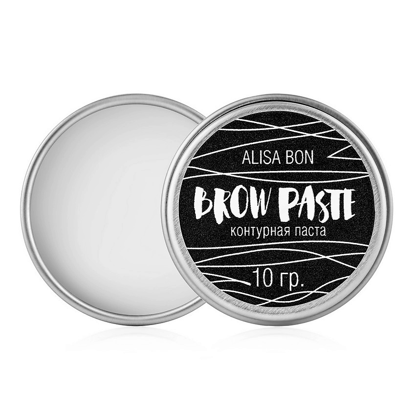 фото Alisa bon контурная паста для бровей"brow paste" белая