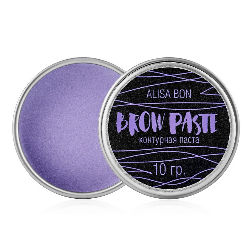 фото Alisa bon контурная паста для бровей"brow paste" фиолетовая