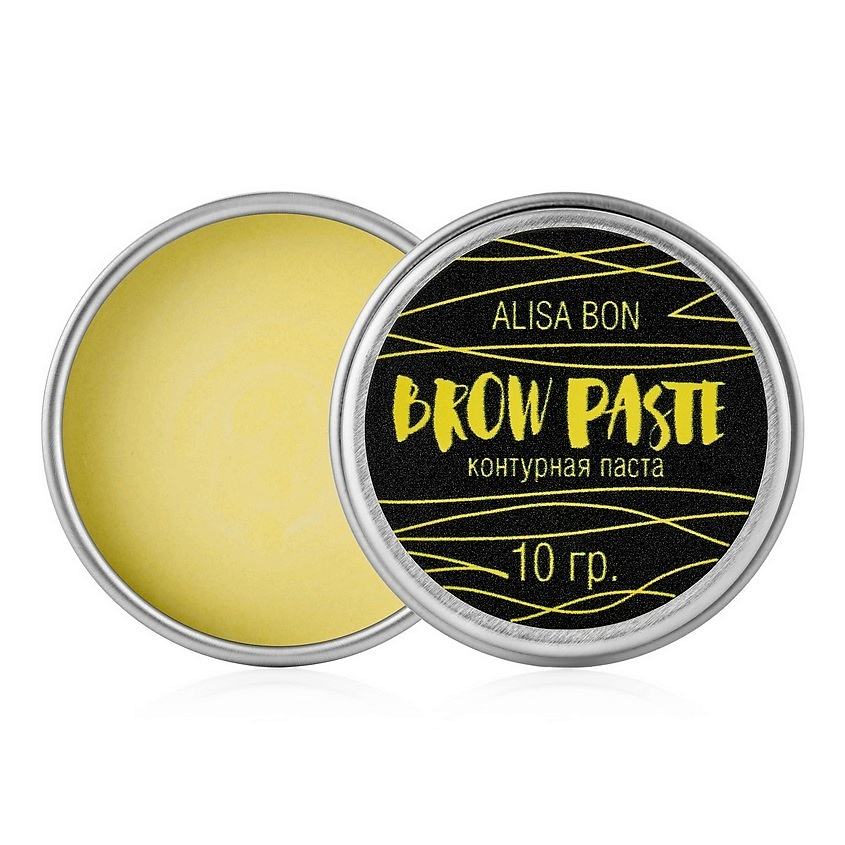 фото Alisa bon контурная паста для бровей"brow paste" лимонная