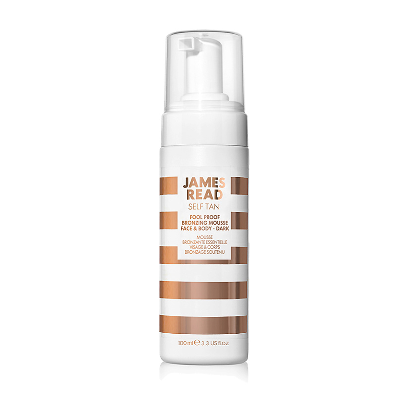 фото James read self tan мусс бронзирующий для новичков темный fool proof bronzing mousse - dark