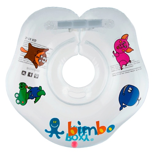 ROXY KIDS Надувной круг на шею для купания малышей BIMBO единорожки добрые сказки для малышей