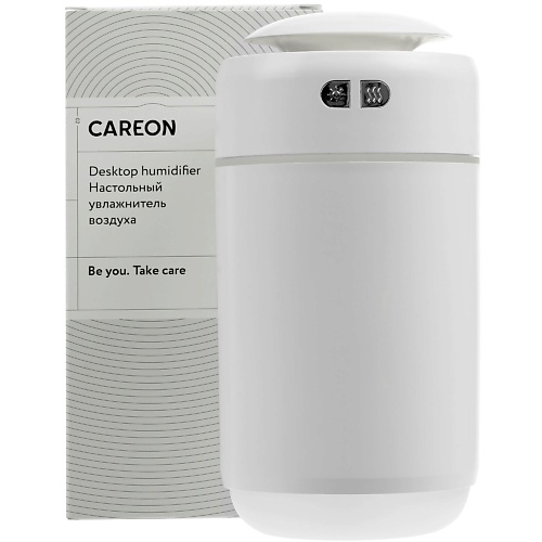 CAREON Настольный увлажнитель воздуха с подсветкой DH07 увлажнитель воздуха luazon lhu 02 ультразвуковой 2 4 л 25 вт бело фиолетовый