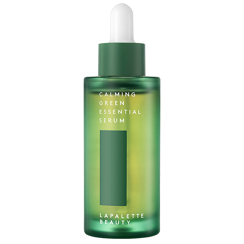 фото Сыворотка с экстрактами зеленого чая и центеллы calming green essential serum 35 мл lapalette