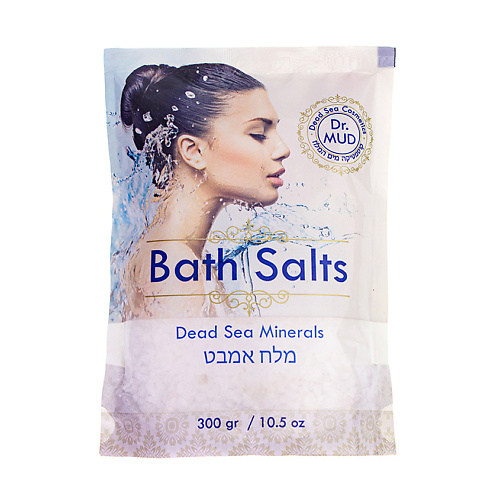 DR.MUD Соль для ванн Мертвого моря 300 соль мертвого моря с экстрактом апельсина ds190 500 г