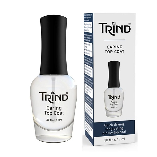 цена Верхнее покрытие для ногтей TRIND Верхнее покрытие для лака