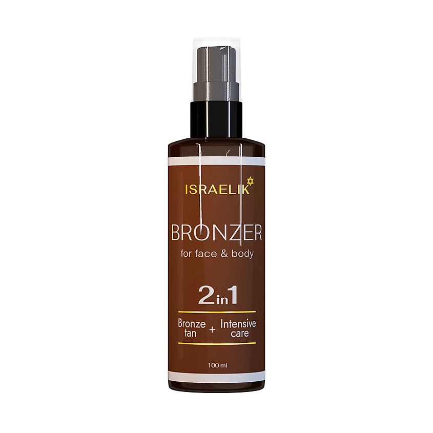 фото Israelik крем-автозагар 2 в 1 bronzer 2 in 1