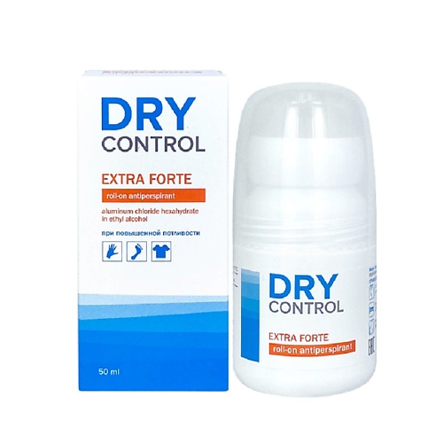 DRYCONTROL Roll-on Антиперспирант при повышенной потливости Extra forte 50.0 drycontrol дезодорант антиперспирант spray forte men 50 0