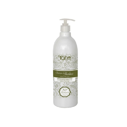 TAHE Растительный шампунь с эфирными маслами HERBAL SHAMPOO 1000 tahe шампунь для придания блеска волосам с кератином botanic keratin gold shampoo 300 0