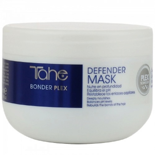 TAHE Маска для светлых и обесцвеченных волос BONDER PLEX DEFENDER MASK 300 tahe маска с кератином для окрашенных волос botanic nutri therm mask 300