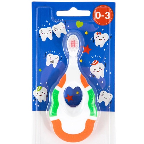 MIXTE Щетка зубная детская 0-3 мягкая synergetic зубная щетка для детей comfort мягкая delab