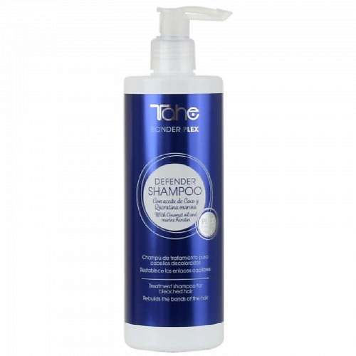 TAHE Шампунь для светлых и обесцвеченных волос BONDER PLEX DEFENDER SHAMPOO 400 tahe шампунь для ультра увлажнения волос magic bx gold thickening shampoo 300 0