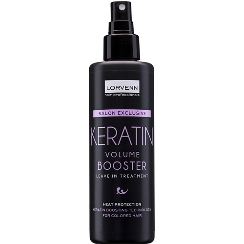 LORVENN HAIR PROFESSIONALS Спрей-бустер с кератином, объем и укрепление волос KERATIN VOLUME BOOSTER 200.0