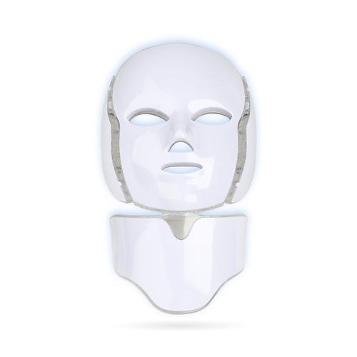 GEZATONE Светодиодная LED маска для омоложения кожи лица m1090 gezatone вибромассажер для тела с 6 ю насадками беспроводной amg127 neo
